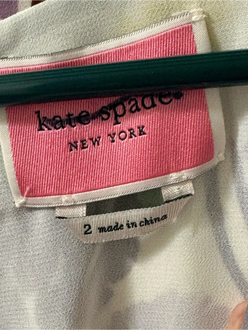 Kate Spade New York Swing Flora dress V neck. Size 2. NWOT.